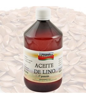 Aceite de Lino - 1ª Presión - Linaza - 500 ml