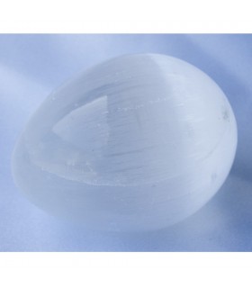 Ovo Selenite Polido - Mineral Natural