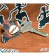 Llavero Africano - Cuero - Motivos Etnicos