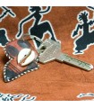 Llavero Africano - Cuero - Motivos Etnicos