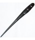Buracos garfo Hair - Ebony Wood - África - Gravado