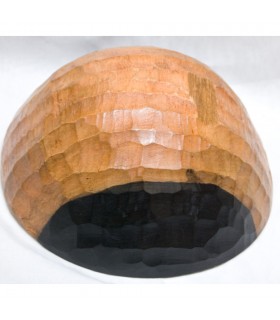 Frutero de Madera - Artesano - Africa - Color Blanco y Negro