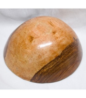 Frutero de Madera - Artesano - Africa - Color Blanco y Marrón