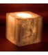 Kerzenhalter Eimer Selenit - Mineral roh - Feng Shui