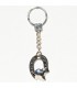 Horseshoe Key Chain Lucky in Love - Silver "Very Nice 12 cm