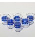 Juego de 6 Vasos Turcos - Motivos Dorados - Gran Calidad