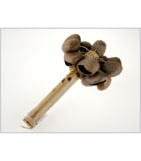 Semi di maracas legno - dipinta a mano-