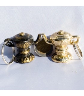 Keychain Wasserkocher Glück - Bronze oder Nickel - neue Arabisch