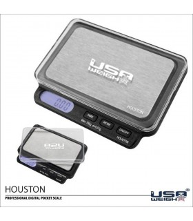 Bascula Eléctronica PRO - HOUSTON - 500 gr - 0,1 gr - Funda