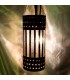 Cilindric Lamp - Crystal White and Blue - NEW
