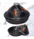 Decorative tajin Black Bone - Alpaca - Table Center