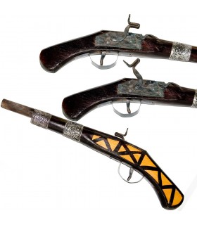 Springald decorativo legno - fatti a mano - piccolo - 43 cm