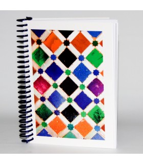 Libreta Diseño Mosaico 3- Souvenir Arabe - Tamaño A6 - 100 Hojas