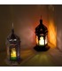 Farol  -Hexagonal - Multicolor - 25 cm - Grande