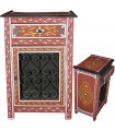 Hand Painted Andalusí Wrought Iron Bedside Table - Various Colors