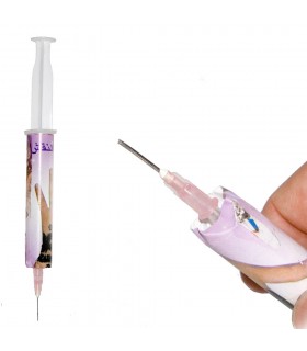 Siringa speciale tatuaggi spessore hennè - 14 cm - 1mm