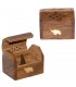 Openwork Censer Wood Trunk - Cones