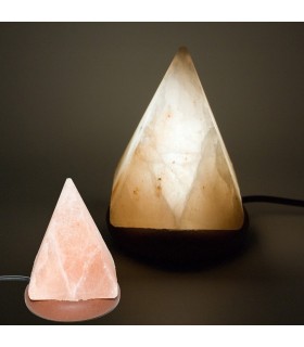Mini Lámpara USB Sal Piramide del Himalaya - Color Naranja