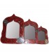 Arab Oval Mirror - Andalusi -2 Mosaics Colors - 3 Sizes