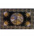 Stoff Baumwolle Indien-Simbolo Ruhe Sonne und Mond-135 x 210 cm