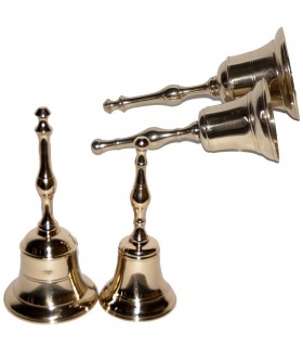 Campanilla Fundición Bronce - 2 Tamaños - Artesanal Español