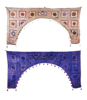 Tapete Decoración Arco - Artesanal - 190 x 100 cm-Varios Colores