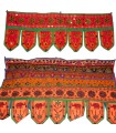 Decorazione opaco fringes - artigiano - 95 x 35 cm-vari colori