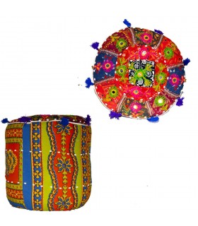 Taburete - Puff Rígido  - Yoga - Incluye Relleno - 40 cm
