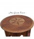Mesa de Madera de India Artesana - 3  Tamaños - Desmontable