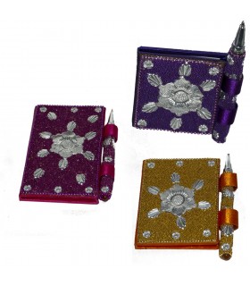 Libro brillante con penna - Floral Design