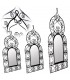 Mirror Frame Made in Forging - 3 Sizes - Arab Design