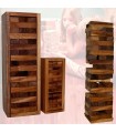 Puzzle Madera Torre - Jenga - Caja Madera Transporte - 3 Tamaños