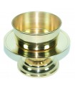 Portavelas Fundición Bronce - Anilla - 9 cm - Español