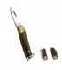 Maneggiare il coltello in miniatura - pieghevole - legno-2 colori - 5 o 7 cm