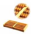 Roller Massagegerät Füße - Holz - 21 x 17 cm - empfohlen