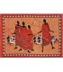 Tela Algodon India-Pastores Masai-Artesana-140 x 210 cm