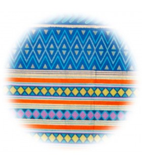 Tela Algodón - Estampado Africano- Calidad Especial-210 x 140 cm