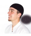 Salat wolle Mützen schwarz - Einheitsgröße