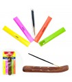 Incensário Pacote Mini + 20 Rods - 4 Odores - Presente Ideal