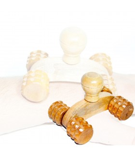 Mini massaggiatore - viaggio ideale 4 ruote - 10 cm-