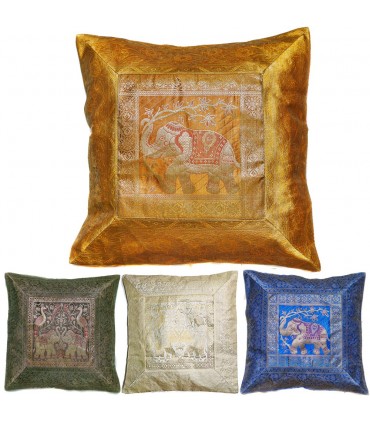 Sacré soie Animaux Coussin 45cm-Oriental Pied-Design