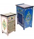 Bedside Table Al Andalus Mosaic - Hand Painted  - Several Colors