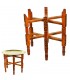 Recorded Tetería Wooden Legs - Folding - Trays 30-100 cm