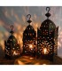Farol Cuadrado de Hierro para Vela - 3 Tamaños - NOVEDAD