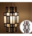 Lampada araba progettazione ladies - bianco opaco - tiraggio arabo 50 cm