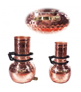 Alambique Columna-Cobre Artesano-Destilación Esencias y Licores