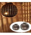 Arabic Openwork Globe Lamp - Andalusian Design