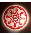 Turkish RED wall lamp or ceiling light - Turkish decoration - Model SULTAN