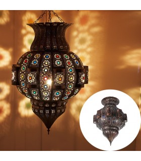 Esmeralda Lâmpada Fretwork - Cores do Windows - 60 cm - Qualidad