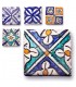 Azulejo Andalusí Mini - 5 cm - Varios Diseños - Artesanal